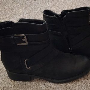 Clarks Black Booties